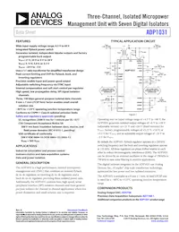 ADP1031ACPZ-3-R7 Datenblatt Cover