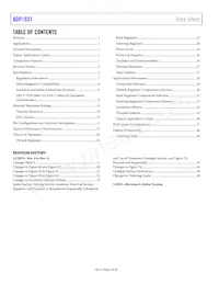 ADP1031ACPZ-3-R7 Datasheet Page 2