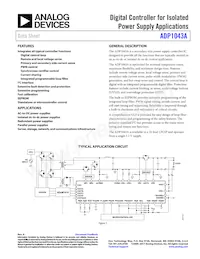 ADP1043AACPZ-R7 Datasheet Cover