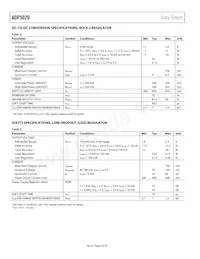 ADP5020ACPZ-R7 Datasheet Page 6