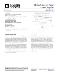 ADPD2210ACPZ-R7 Datenblatt Cover