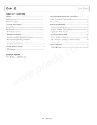 ADUM4190SRIZ-RL Datasheet Page 2