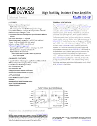 ADUM4190TRIZ-EP-RL Datasheet Copertura