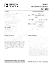 ADW71205YSTZ-RL Datasheet Cover