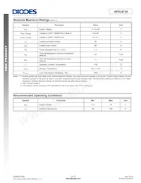 APR34709SP-13 Datasheet Page 3
