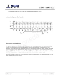 AS4C128M16D2-25BINTR Datasheet Pagina 8