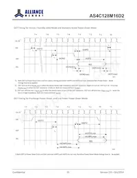 AS4C128M16D2-25BINTR Datasheet Page 16