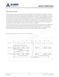 AS4C128M16D2-25BINTR Datasheet Pagina 17