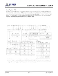 AS4C128M16D3B-12BCNTR數據表 頁面 9