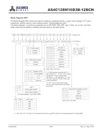 AS4C128M16D3B-12BCNTR Datasheet Page 10