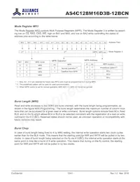 AS4C128M16D3B-12BCNTR Datasheet Page 12