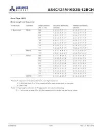 AS4C128M16D3B-12BCNTR Datasheet Page 13