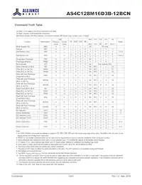 AS4C128M16D3B-12BCNTR Datasheet Page 14
