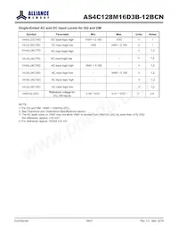 AS4C128M16D3B-12BCNTR Datasheet Page 18