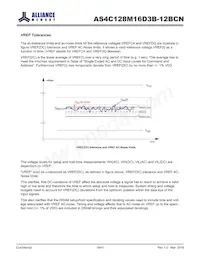 AS4C128M16D3B-12BCNTR Datasheet Page 19