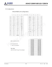 AS4C128M16D3LB-12BCNTR Datasheet Page 3