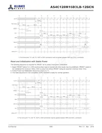 AS4C128M16D3LB-12BCNTR數據表 頁面 8