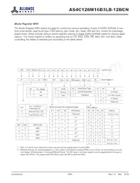 AS4C128M16D3LB-12BCNTR Datasheet Pagina 9