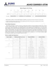 AS4C128M8D1-6TINTR Datenblatt Seite 8