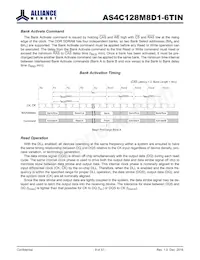 AS4C128M8D1-6TINTR Datasheet Page 9
