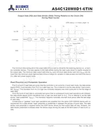 AS4C128M8D1-6TINTR Datasheet Page 10