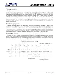 AS4C128M8D1-6TINTR Datasheet Page 12