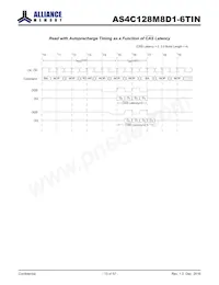 AS4C128M8D1-6TINTR Datasheet Page 13