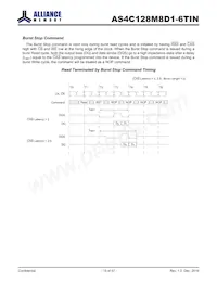 AS4C128M8D1-6TINTR Datasheet Page 15