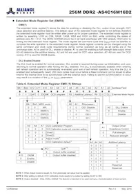 AS4C16M16D2-25BINTR Datasheet Page 13