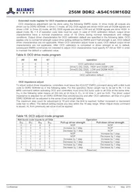 AS4C16M16D2-25BINTR Datenblatt Seite 17
