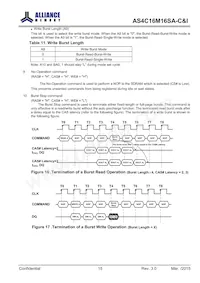 AS4C16M16SA-7BCNTR Datasheet Page 16