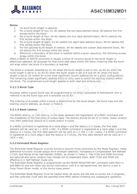 AS4C16M32MD1-5BIN Datasheet Page 15