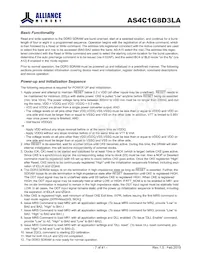 AS4C1G8D3LA-10BCN Datasheet Pagina 7