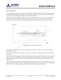 AS4C1G8D3LA-10BCN Datenblatt Seite 19