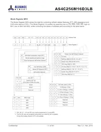 AS4C256M16D3LB-12BINTR Datasheet Page 11