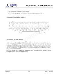 AS4C256M8D2-25BIN Datasheet Page 7