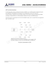 AS4C256M8D2-25BIN Datasheet Page 12