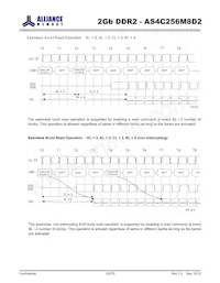 AS4C256M8D2-25BIN Datasheet Page 23