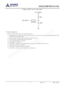 AS4C32M16D1A-5TINTR Datasheet Page 16