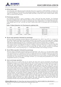 AS4C32M16D2A-25BCNTR Datasheet Page 18