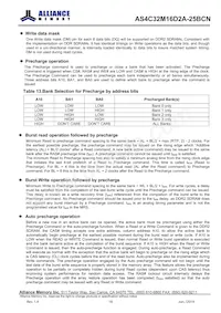 AS4C32M16D2A-25BCNTR Datenblatt Seite 18