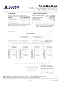 AS4C32M16SA-7TINTR Datasheet Page 7