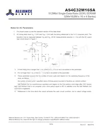 AS4C32M16SA-7TINTR Datasheet Pagina 18