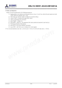 AS4C4M16D1A-5TINTR Datasheet Page 16