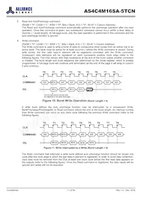 AS4C4M16SA-5TCN數據表 頁面 11