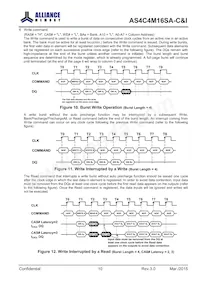 AS4C4M16SA-6BINTR Datenblatt Seite 11