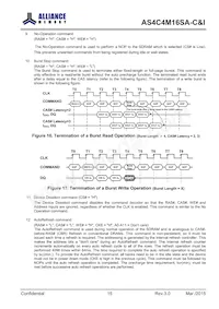 AS4C4M16SA-6BINTR數據表 頁面 16