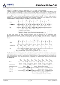 AS4C4M16SA-7BCN Datasheet Page 11