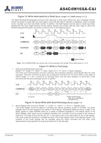 AS4C4M16SA-7BCN Datenblatt Seite 12