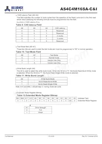 AS4C4M16SA-7BCN Datenblatt Seite 15